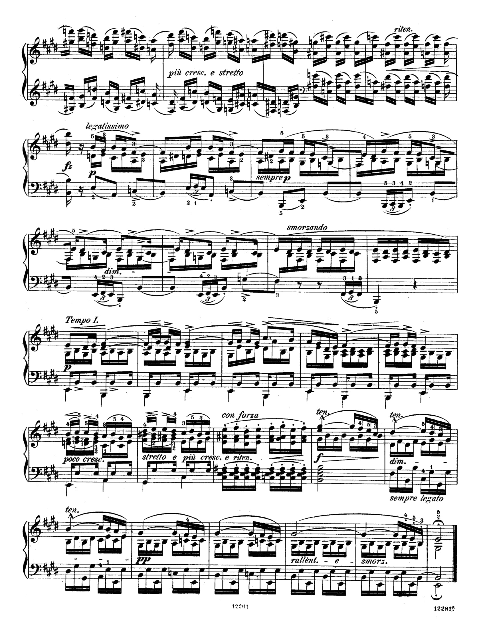 PIANO]Fryderyk Franciszek Chopin Étude Op. 10 No. 3[Free Sheet Musci]